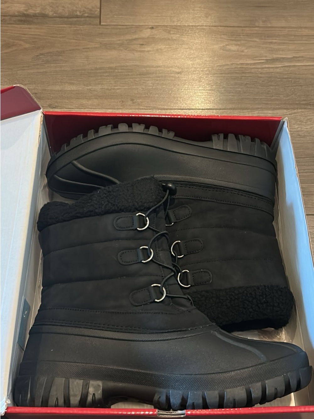Chooka womens Black Snow Boots - Insulated Cold Weather